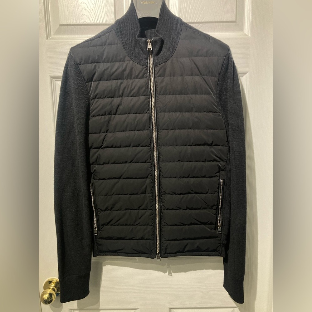 Tom Ford Spectre Solden Quilted Front Zip Jacket James Bond 007